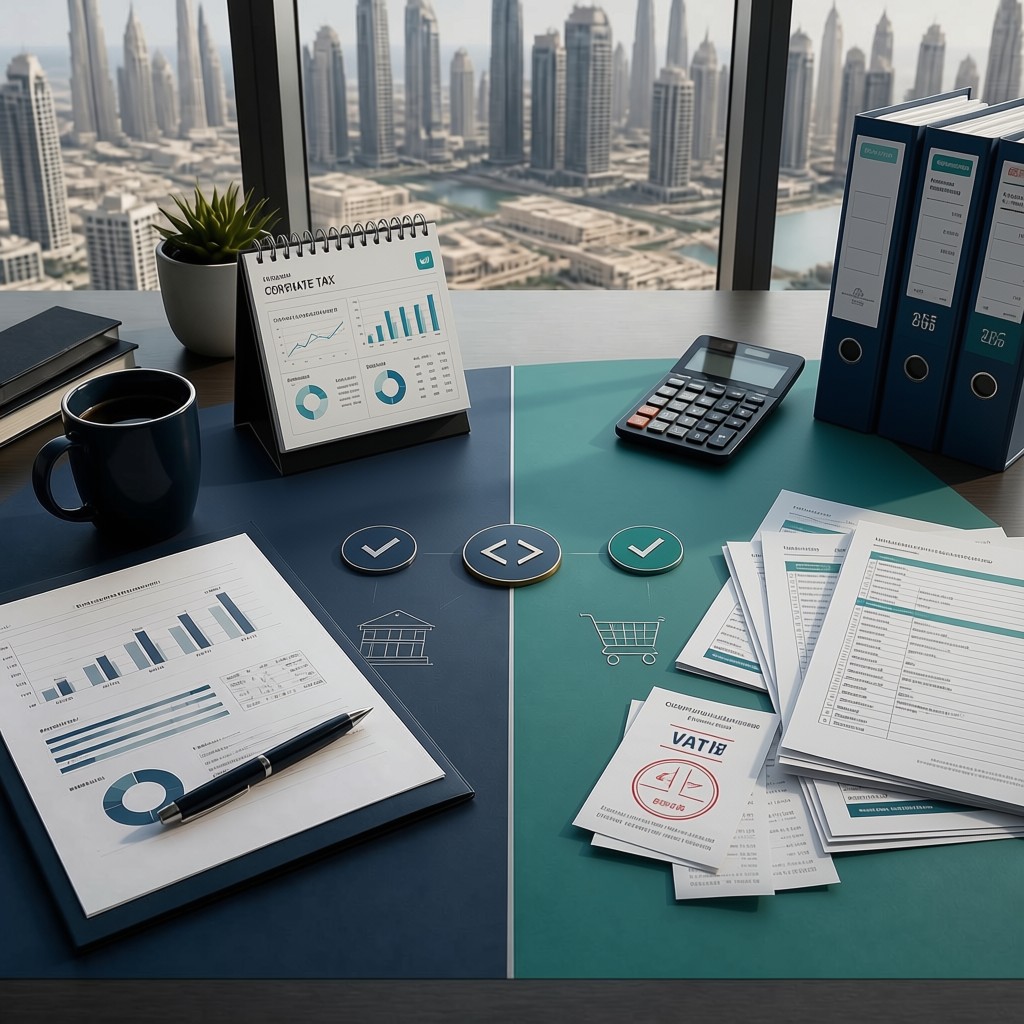 Corporate Tax vs VAT in the UAE: Key Differences Every Business Should Know